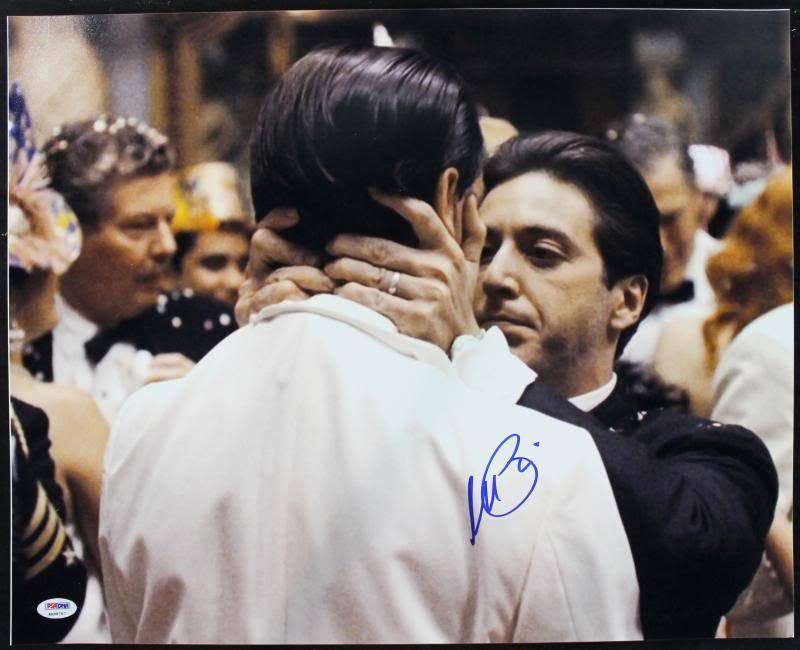 Al Pacino Godfather Signed Fredo Kiss Of Death 16X20 Photo Poster painting PSA/DNA ITP