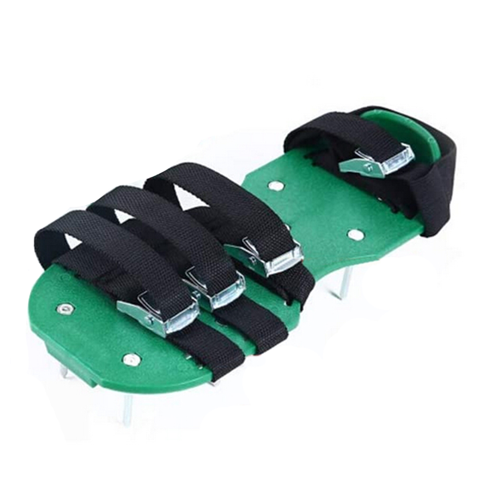 

1 Pair Grass Spikes Walking Lawn Sandals Yard Nail Shoes with 8 Shoelaces, 501 Original