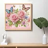 Diamond Painting-DIY Crystal Rhinestone Flower and Butterfly