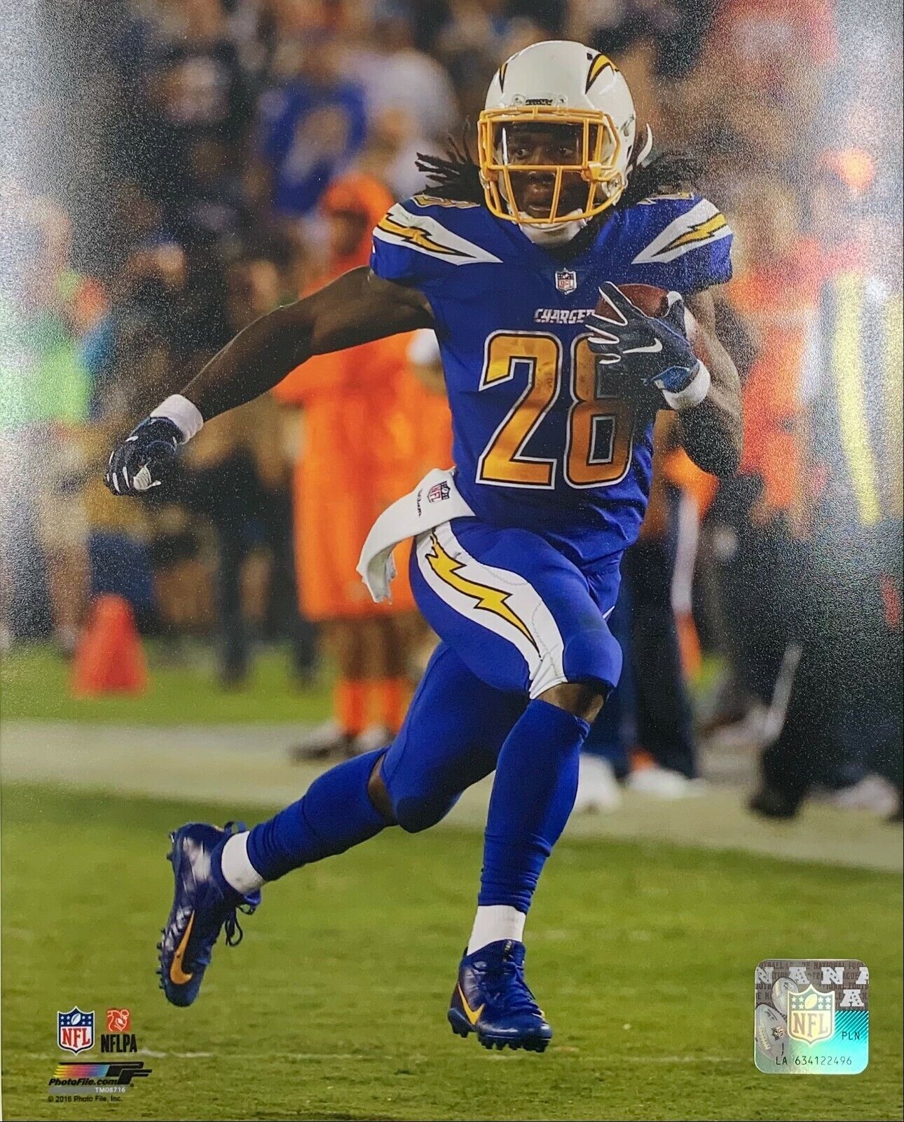 Melvin Gordon 8x10 Photo Poster painting unsigned San Diego Chargers Pro Bowl Photo Poster painting File