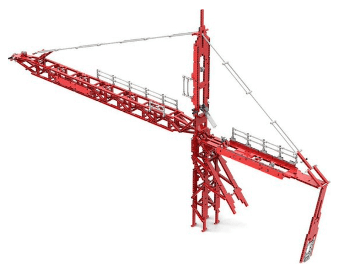 JIB Arm Extension for LIEBHERR LTM 1750 Crane MOC Brick Set