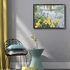 Iris Swan Lake-14CT Stamped Cross Stitch Egyptian Cotton 50*42cm/19.69*16.54in tapestrymarket