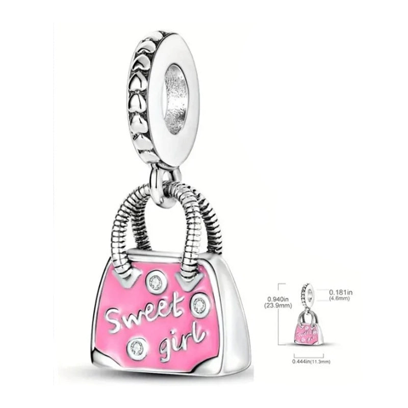 20 Pieces Zinc Alloy Starfish Paw Print Heart Shape Pendant Jewelry Accessories