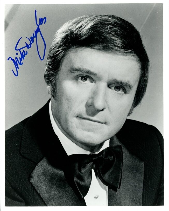 MIKE DOUGLAS In-person Signed Photo Poster painting