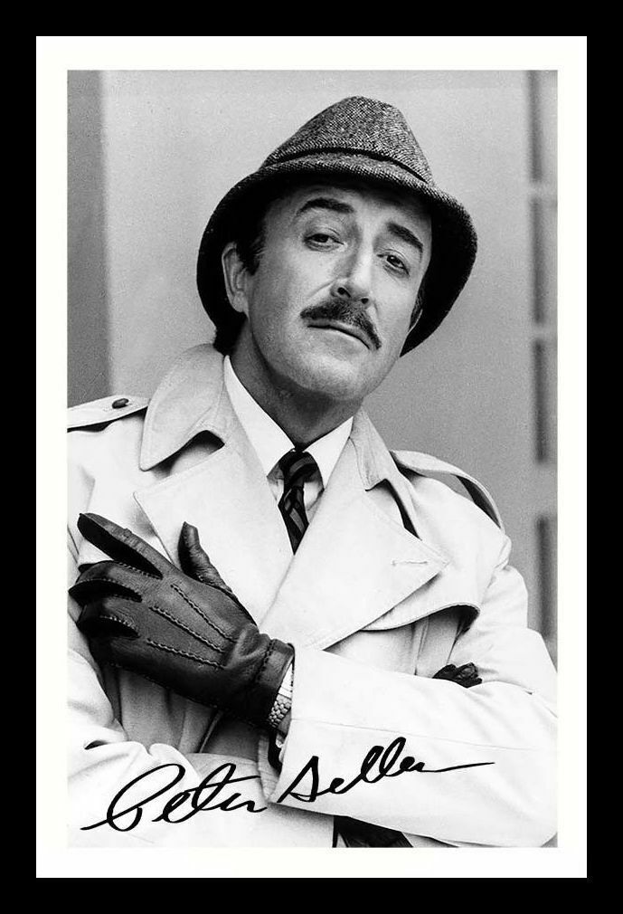 Peter Sellers - The Pink Panther Autograph Signed & Framed Photo Poster painting