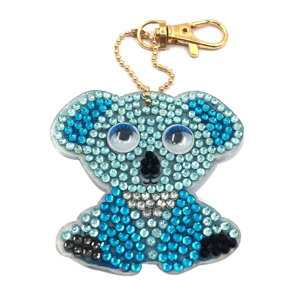 

1pcs Koala-DIY Creative Diamond Keychain, 501 Original