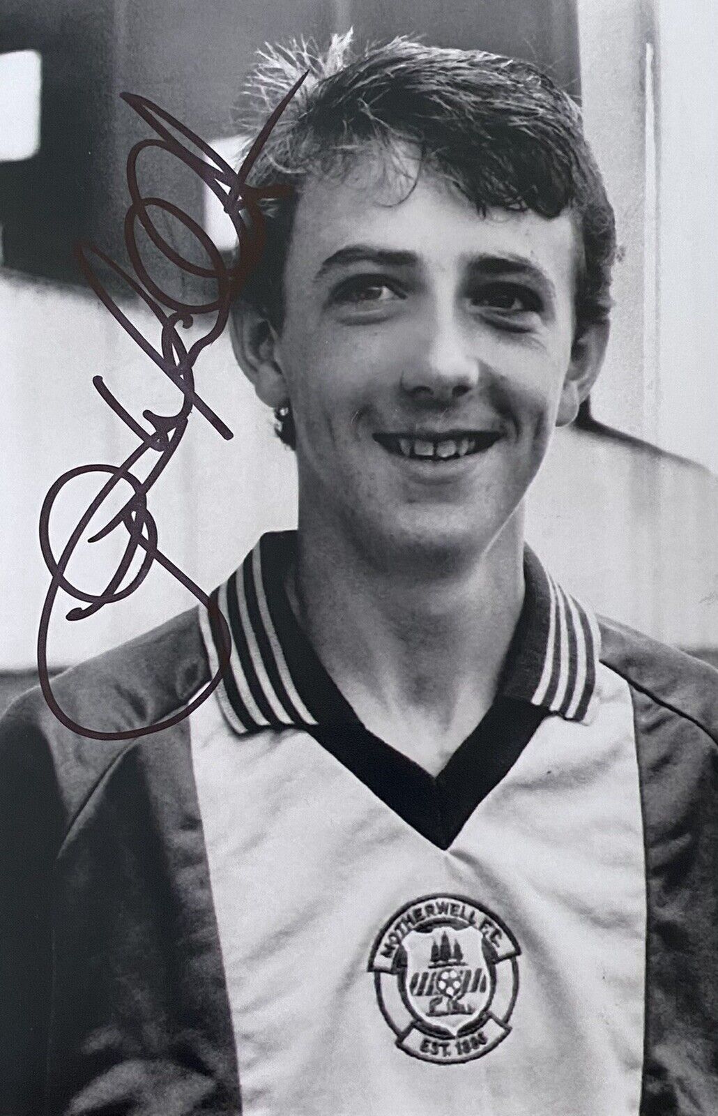 Gary McAllister Genuine Hand Signed Motherwell 6X4 Photo Poster painting