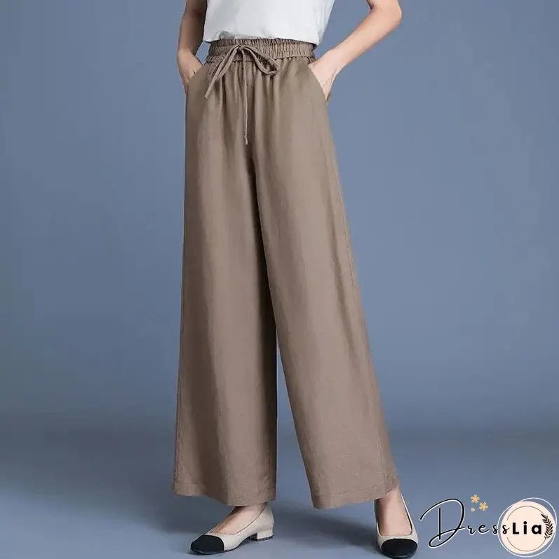 Echelon Cotton&Linen Trousers