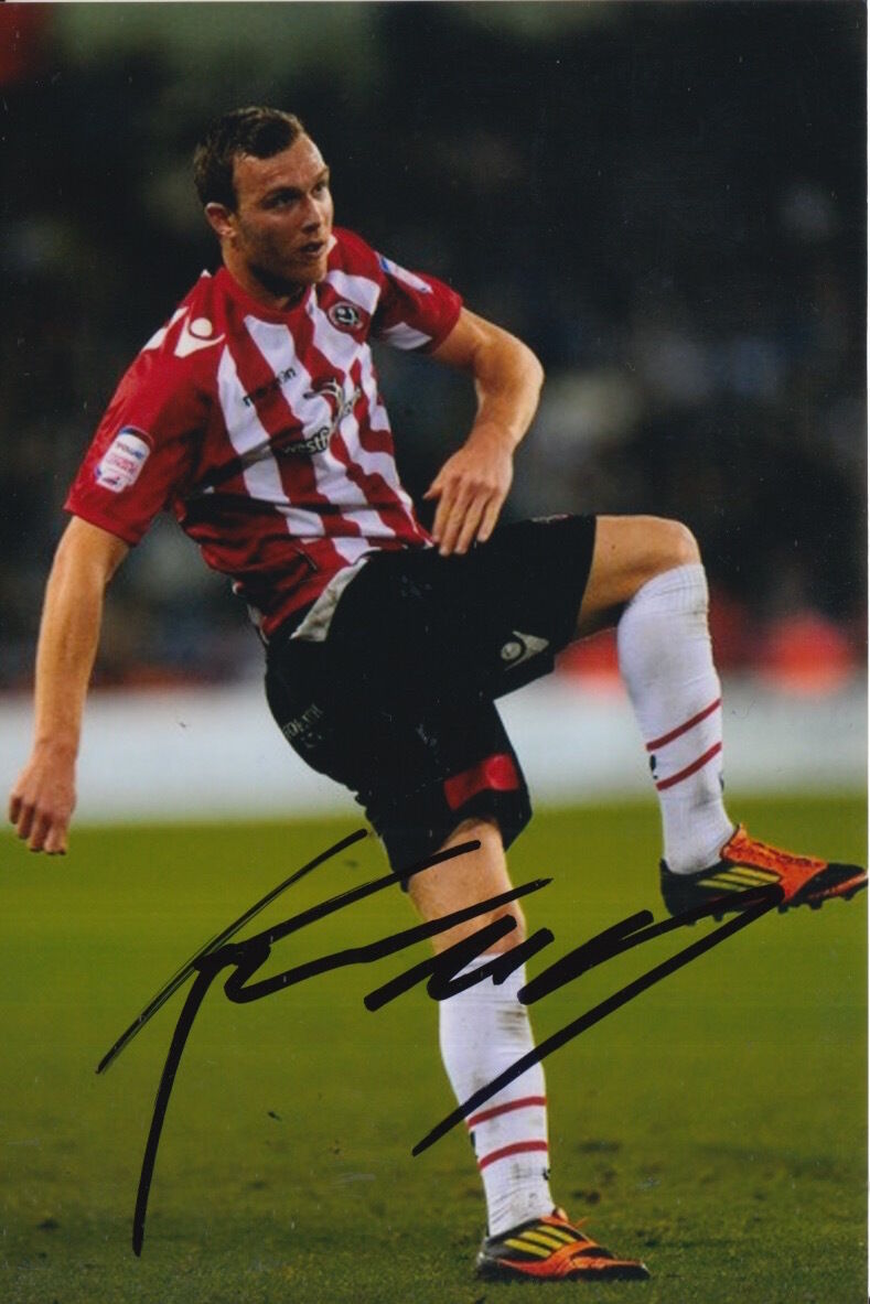 SHEFFIELD UNITED HAND SIGNED KEVIN MCDONALD 6X4 Photo Poster painting 1.