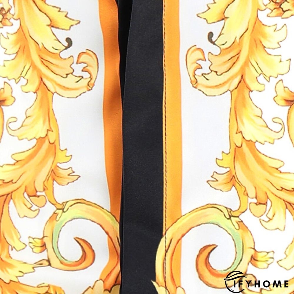 Men's Shirt Prom Shirt Classic Collar Spring &  Fall Long Sleeve Black White Red Geometric Party Casual Clothing Apparel Print | IFYHOME