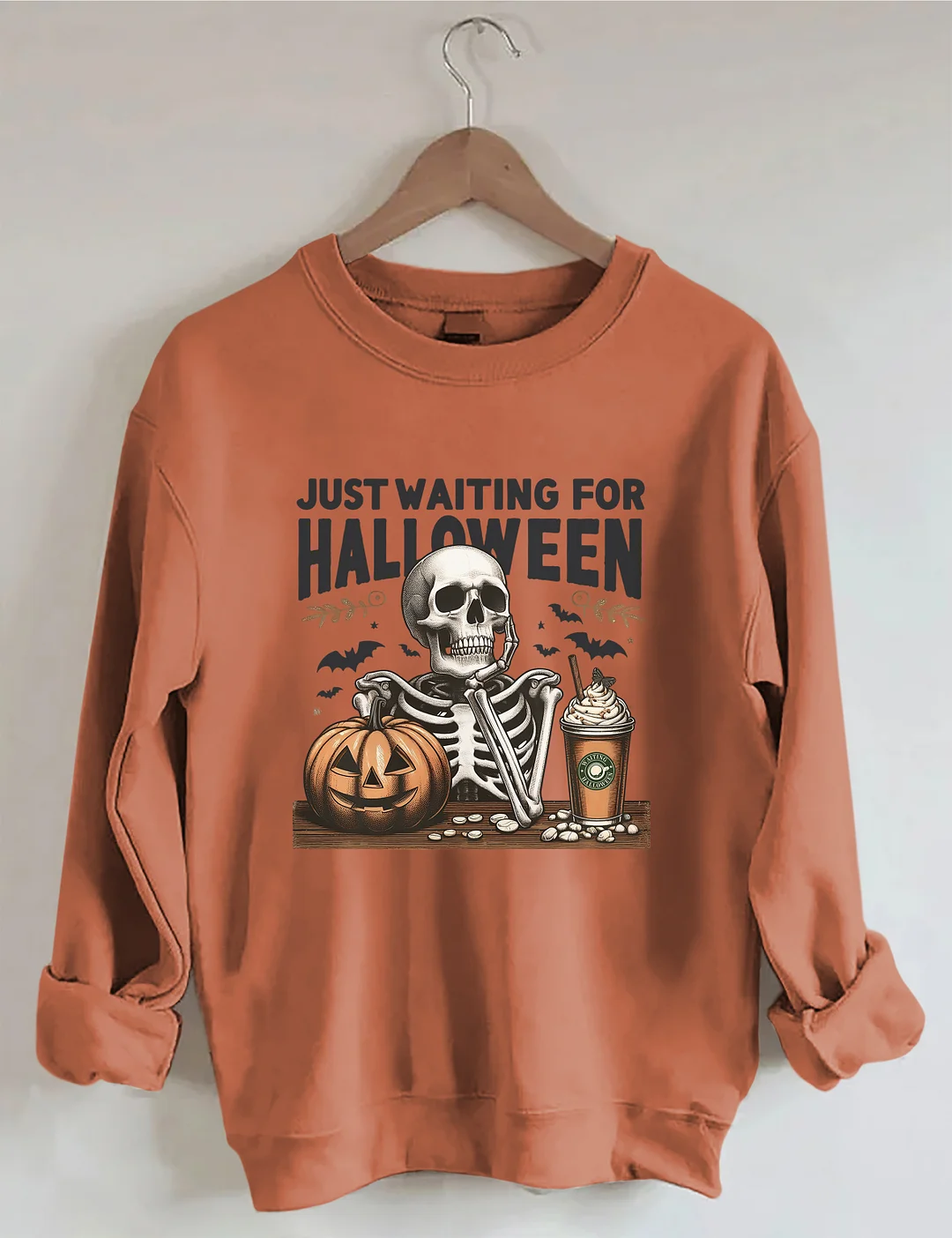 Just Waiting for Halloween Sweatshirt