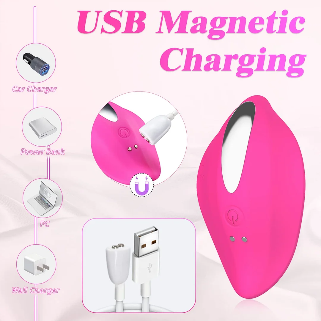 Rechargeable Waterproof Remote Control Panty Vibrator with 12 Pleasure Patterns