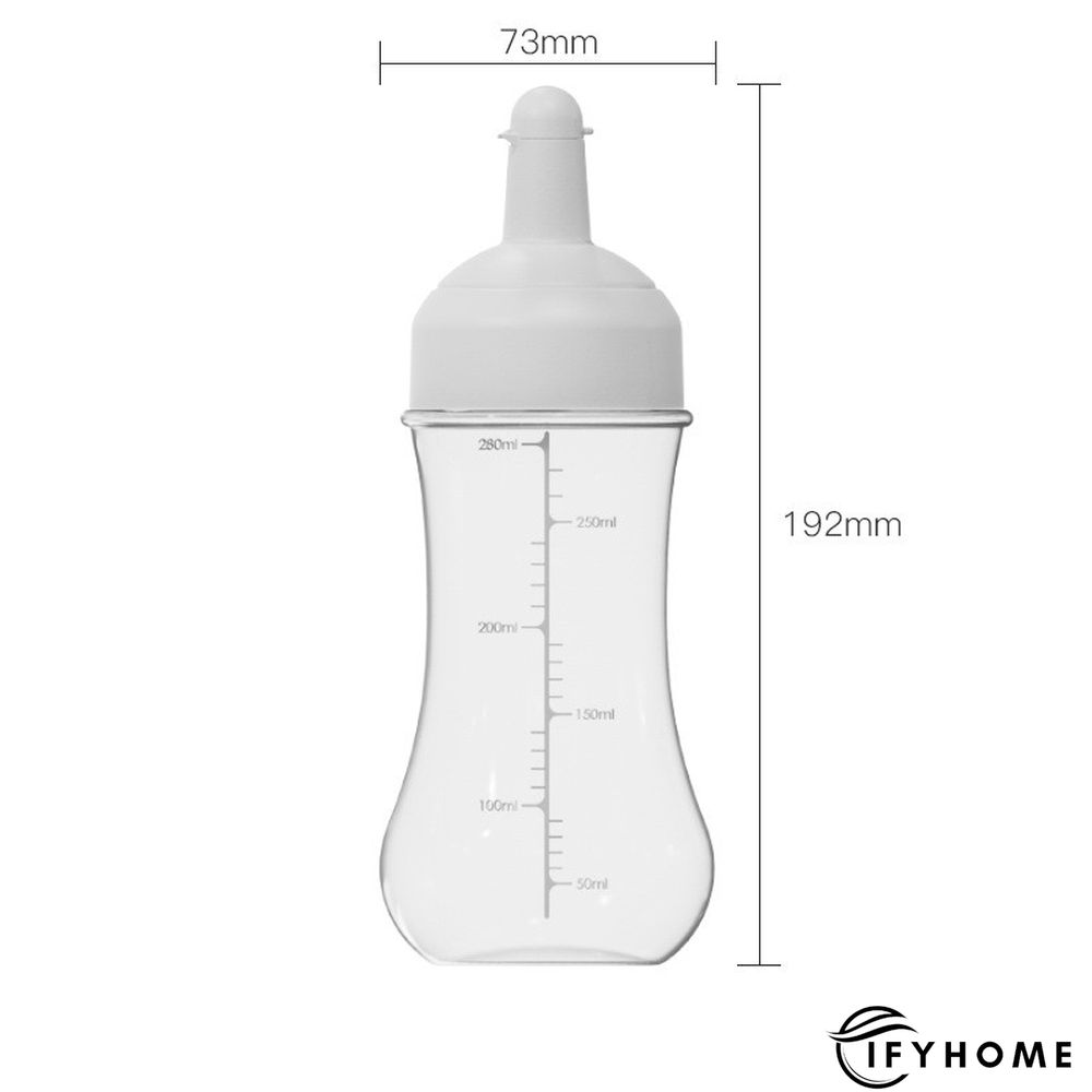 3PCS Portable Plastic Sauce Squeeze Bottle Tomato Ketchup Oil-consuming Seasoning Bottle | IFYHOME