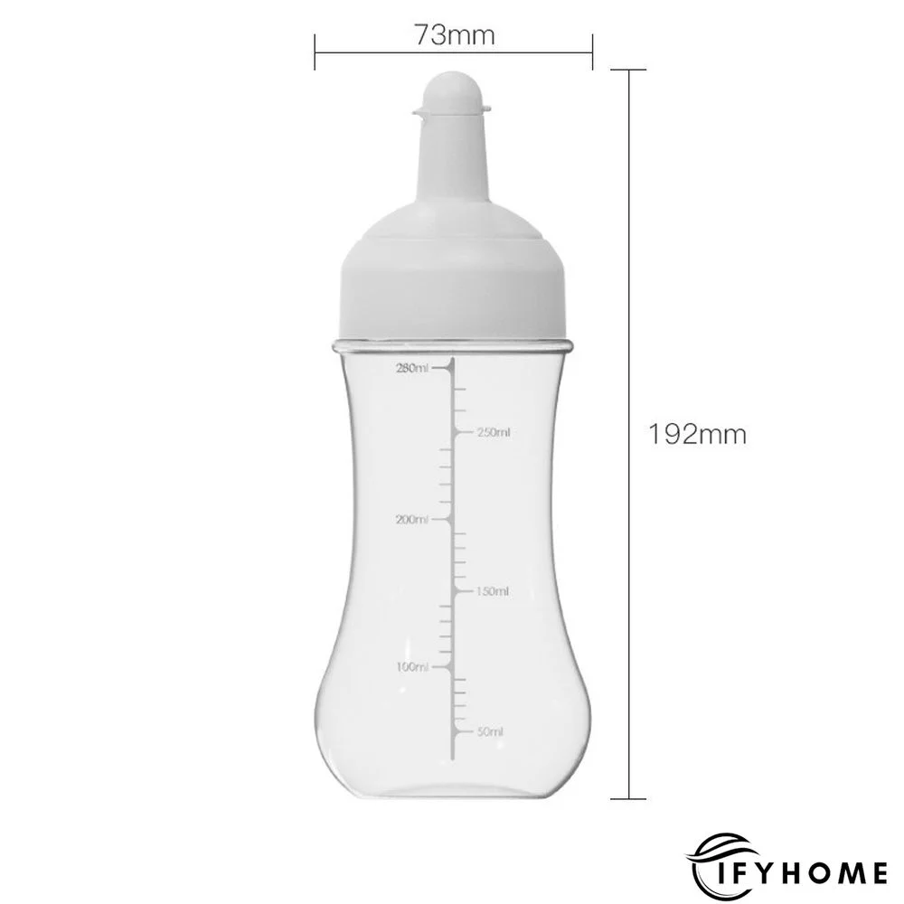 3PCS Portable Plastic Sauce Squeeze Bottle Tomato Ketchup Oil-consuming Seasoning Bottle | IFYHOME