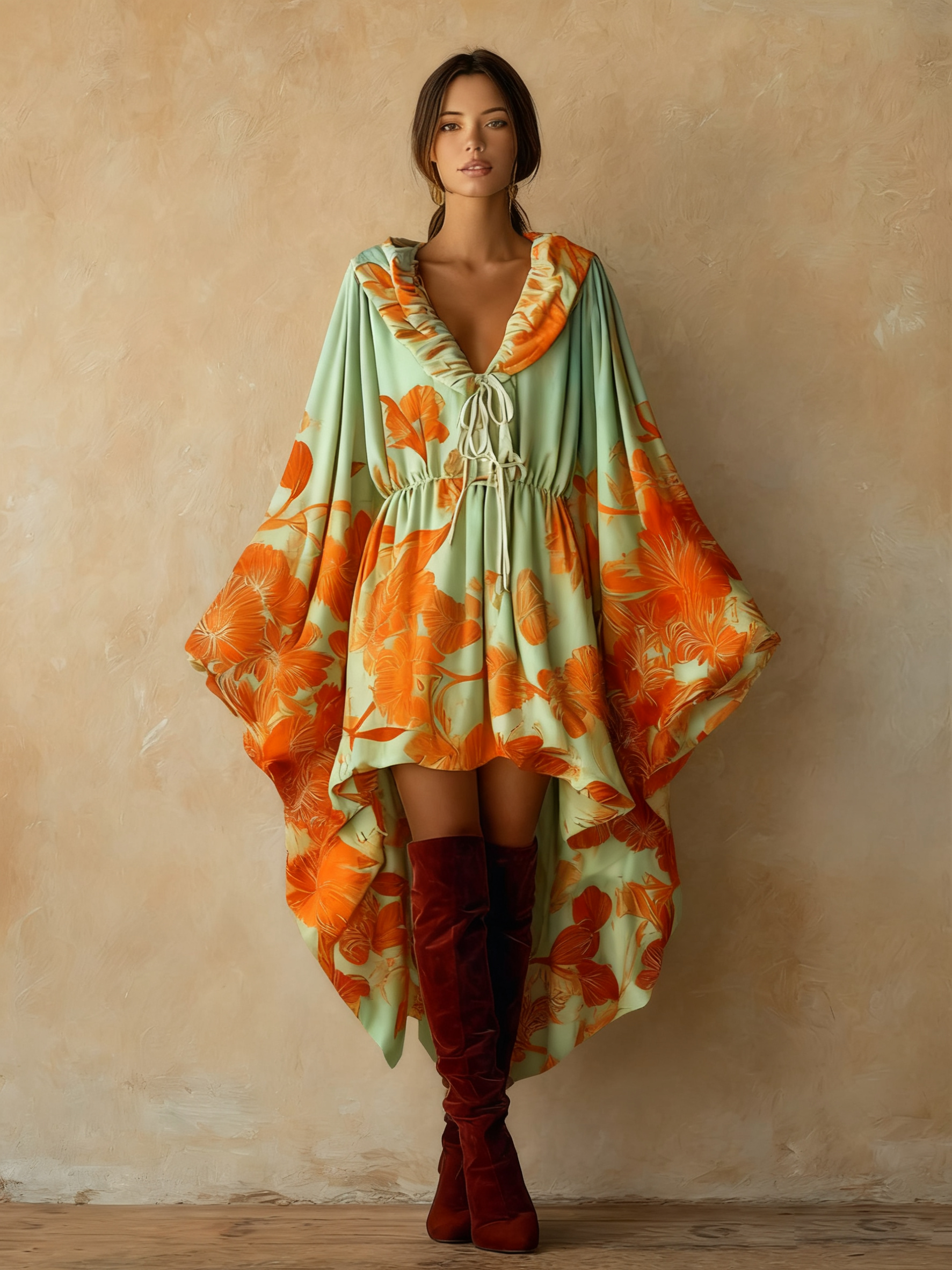 Fashionable soft dress