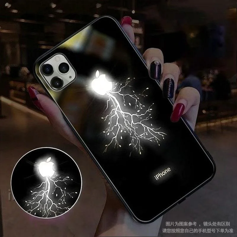 iPhone 15/14 series incoming call luminous mobile phone case