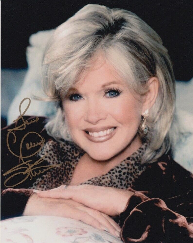 Connie Stevens signed 8x10 Photo Poster painting