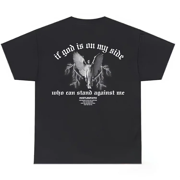 If God Is On My Side Short Sleeve T-Shirt