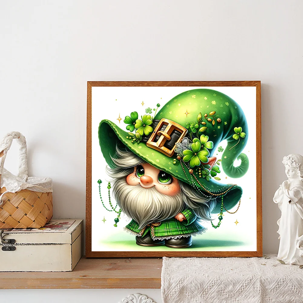 Diamond Painting - Full Round Drill - St.Patrick's Day(Canvas|30*30cm)