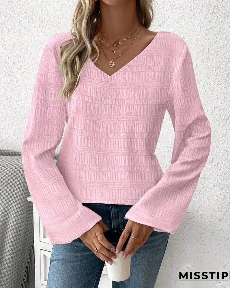 Floral Pattern Contrast Lace Tied Detail Top