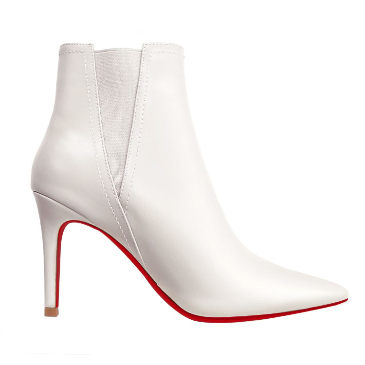 Red Bottom Ankle Boots