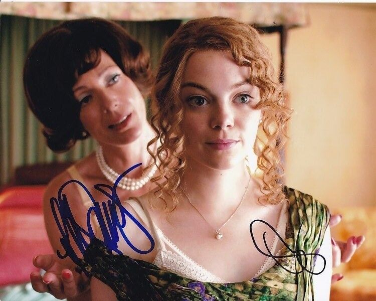 ALLISON JANNEY and EMMA STONE signed THE HELP 8x10 Photo Poster painting