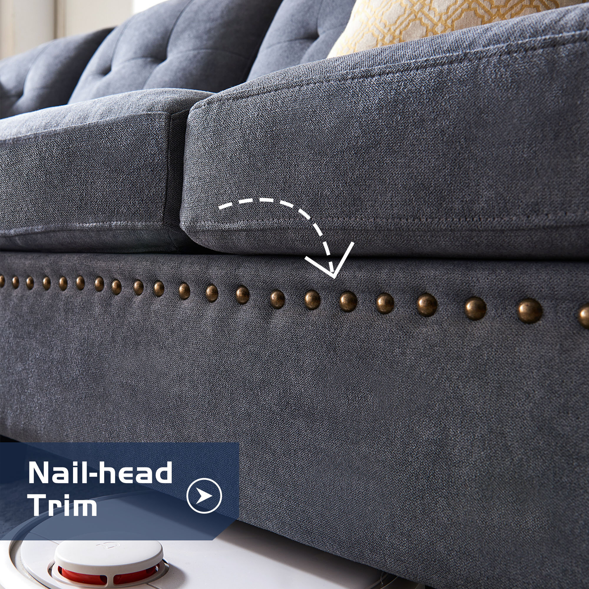 Nail-head trim