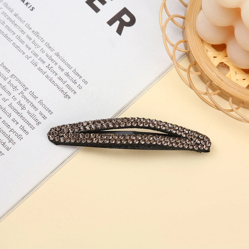 Women’s Minimalist Clouds Alloy Inlay Rhinestones Hair Clip