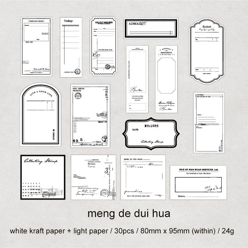 Journalsay Embrace The Summer Series Simple Border Memo Pad Material Paper