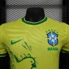 2024 Player Version Brazil Special Yellow Soccer Jersey
