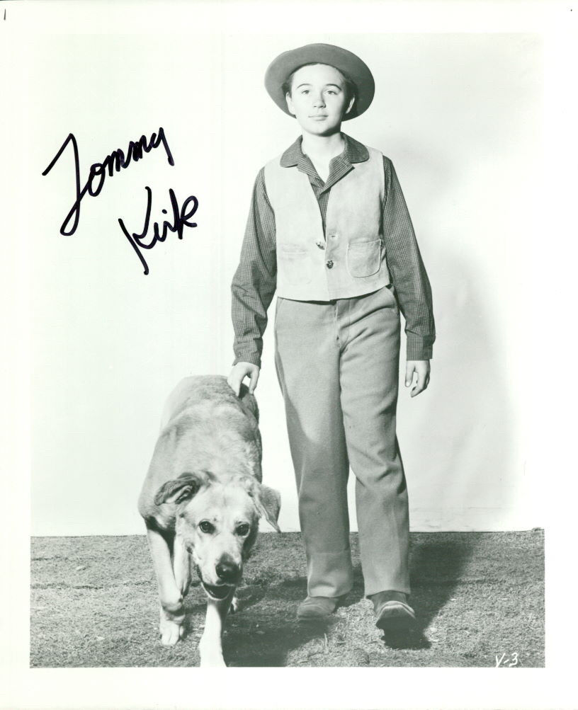 Tommy Kirk signed Photo Poster painting COA Disney Old Yeller