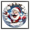 Winter Santa Claus-11CT Stamped Cross Stitch 40*40cm/15.75*15.75in tapestrymarket