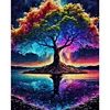(Multi-Style) Life Tree-14CT Stamped Cross Stitch 40*50cm/15.75*19.69in