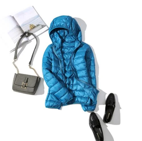 2020 New Spring Down jacket Women 90% White Duck Down Coat Ultra Light Warm Coat Female Portable Plus Size Down Jacket Winter