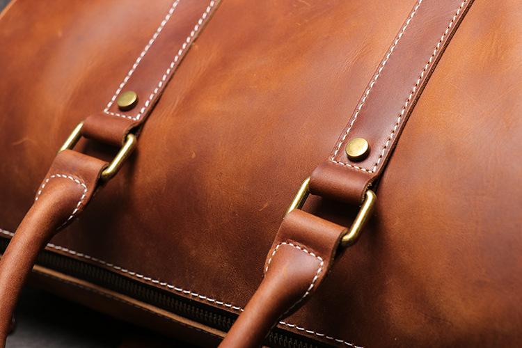 New Handmade Leather Travel Business Shoulder Bag