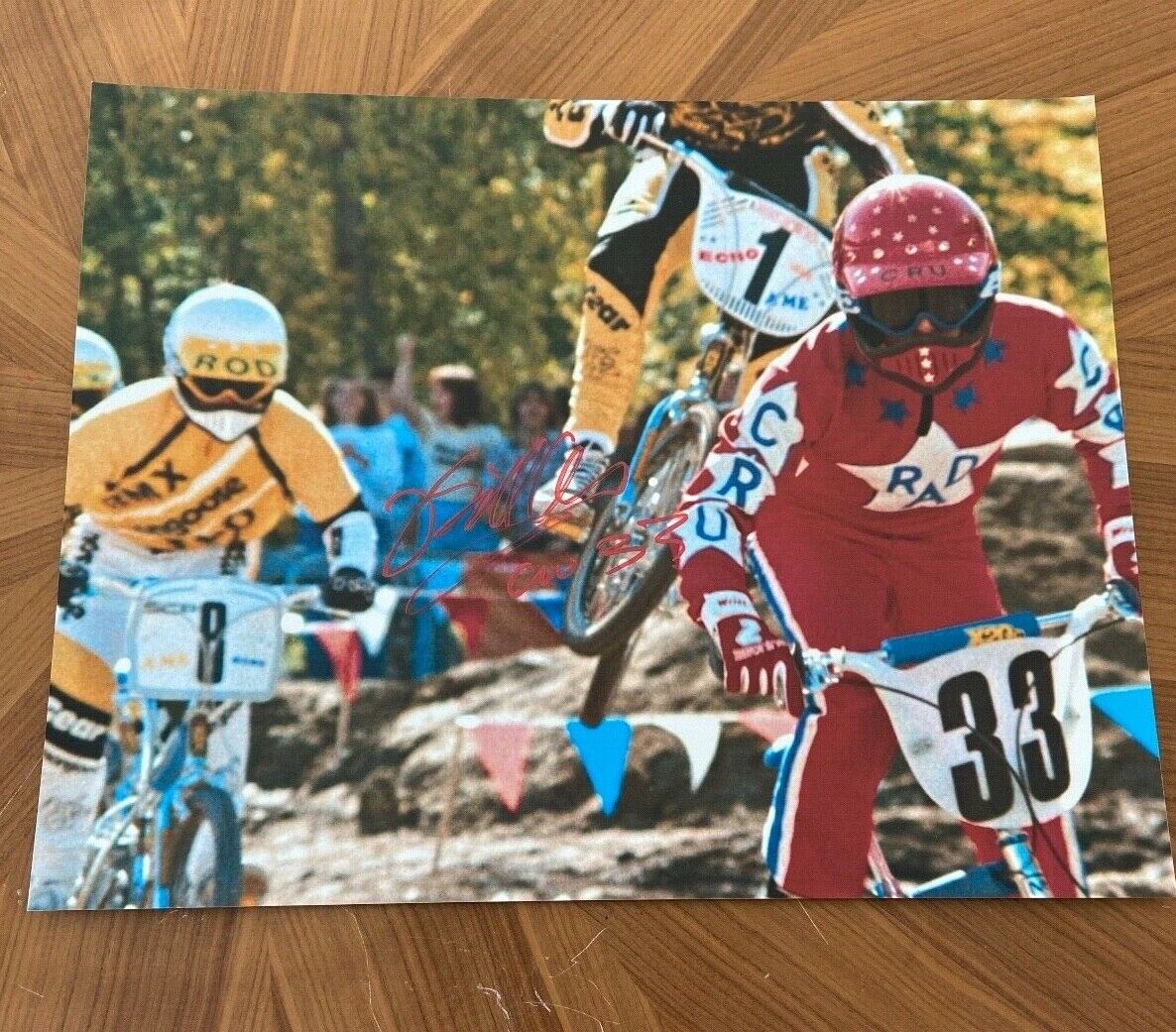 * BILL ALLEN * signed 16x20 Photo Poster painting * RAD * CRU JONES * PROOF * 12