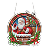 Diamond Painting Acrylic Santa Claus Pendant Kits for Home Wall Decor