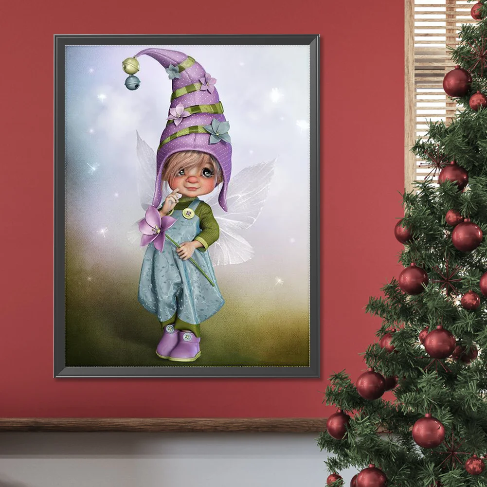 Diamond Painting - Full Round Drill - Elf Doll(Canvas|30*40cm)
