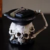 Skull Candlestick Skull Candlestick Gothic Decorative Resin Candlestick Crafts