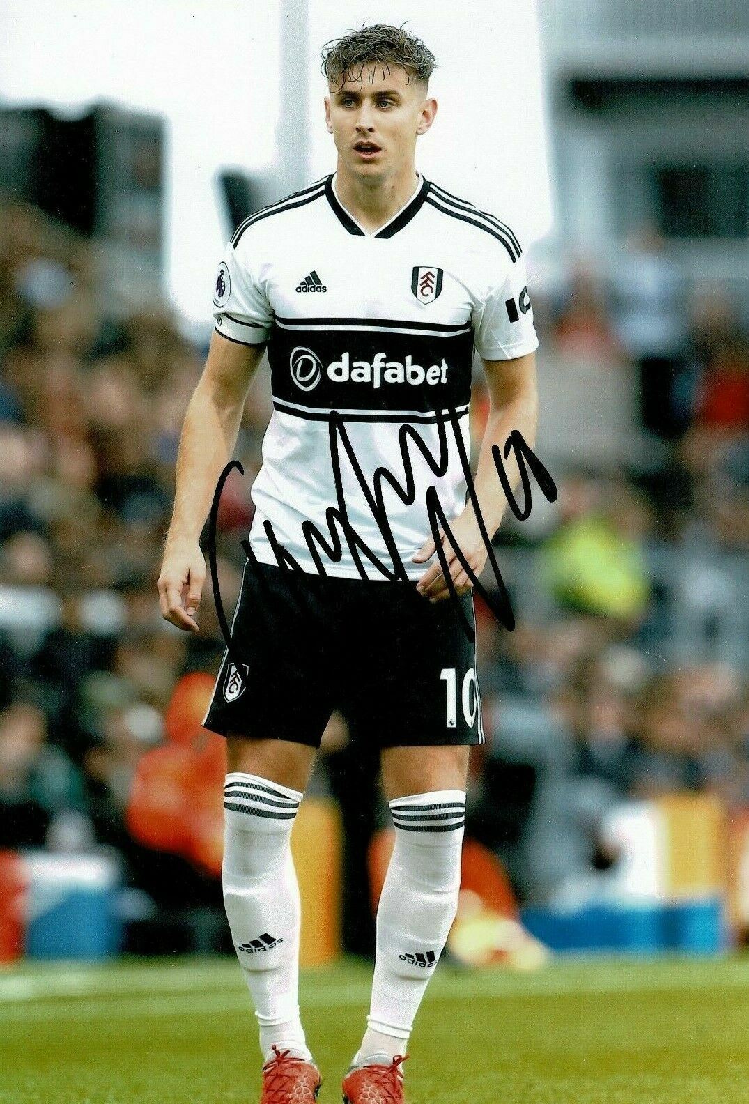 Tom Cairney Signed 12X8 Photo Poster painting Fulham F.C. GENUINE Autograph AFTAL COA (1441)