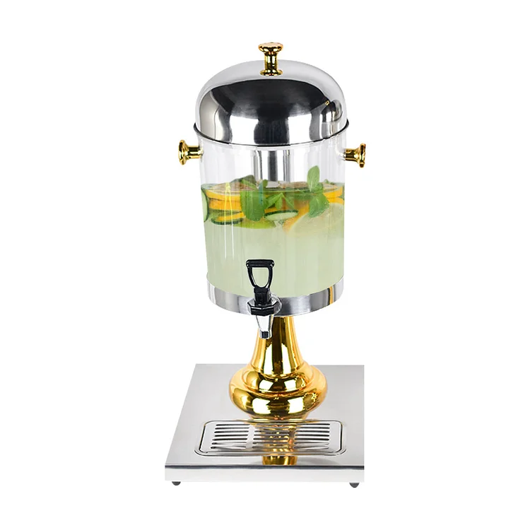 Single 8L Stainless Steel Dispenser