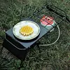 Mini Camping Table Adjustable Height Retractable Grid Table Folding Table(Table)