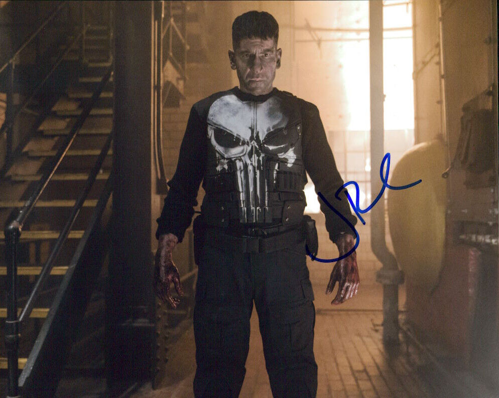 Jon Bernthal (The Punisher) signed authentic 8x10 Photo Poster painting COA
