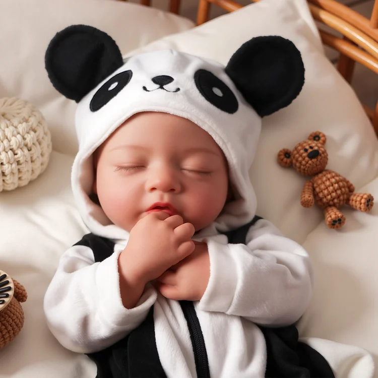 Babeside Annie 16" Realistic Silicone Sleeping Baby Newborn Girl Healing of the Heart