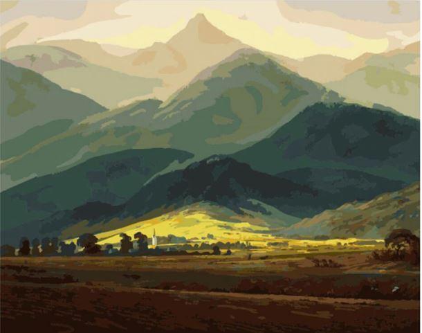 

Mountains – Paint By Numbers - 40*50CM, 501 Original