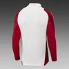 2024/2025 Bayern Munich Half-Pull Training Suit White-Red Football Shirt 1:1 Thai Quality