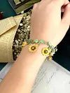 Vintage Sunflower Van Gogh Series Bracelet