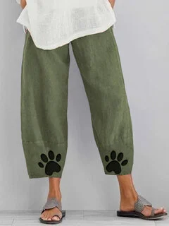 Women's  Print Fashion Pants