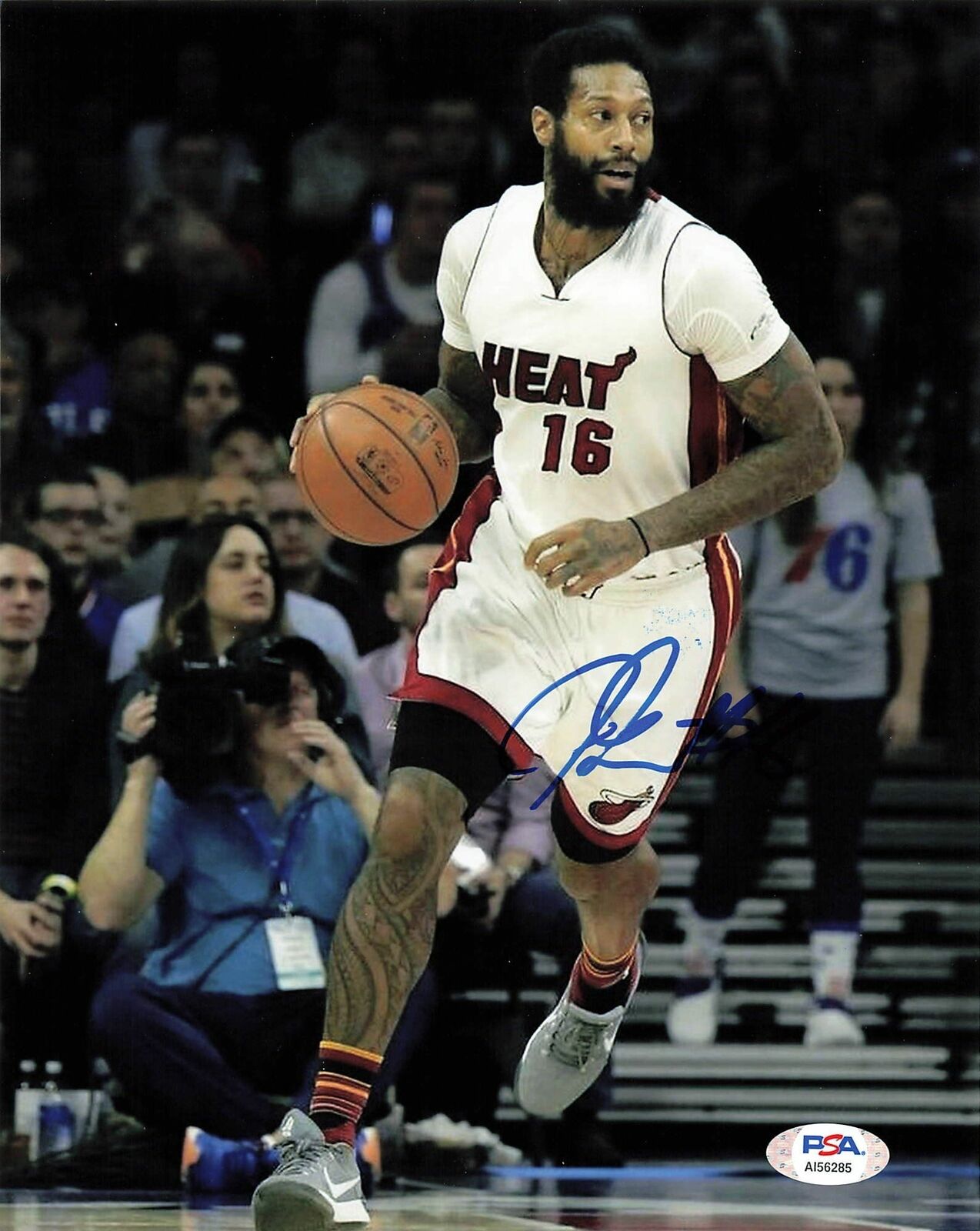 James Johnson signed 8x10 Photo Poster painting PSA/DNA Miami Heat Autographed