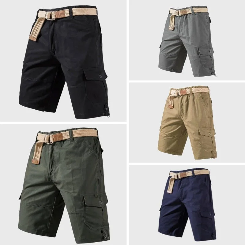 Cotton Cargo Shorts